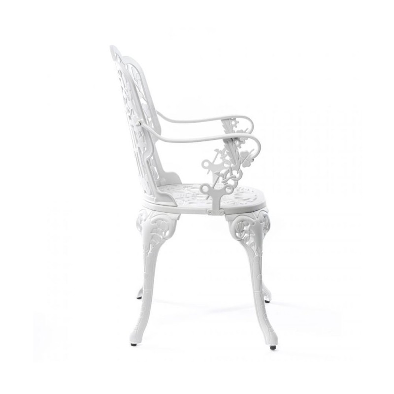 POLTRONCINA ALLUMINIO "INDUSTRY COLLECTION" Cm.52x