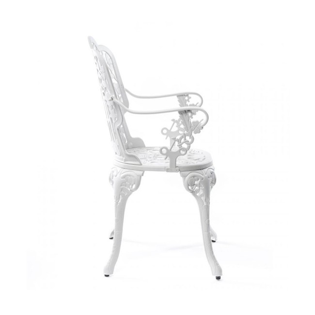 Industry Collection Aluminium Armchair White –...