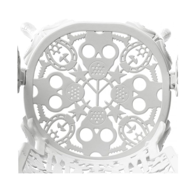 Industry Collection Aluminium Armchair White –...