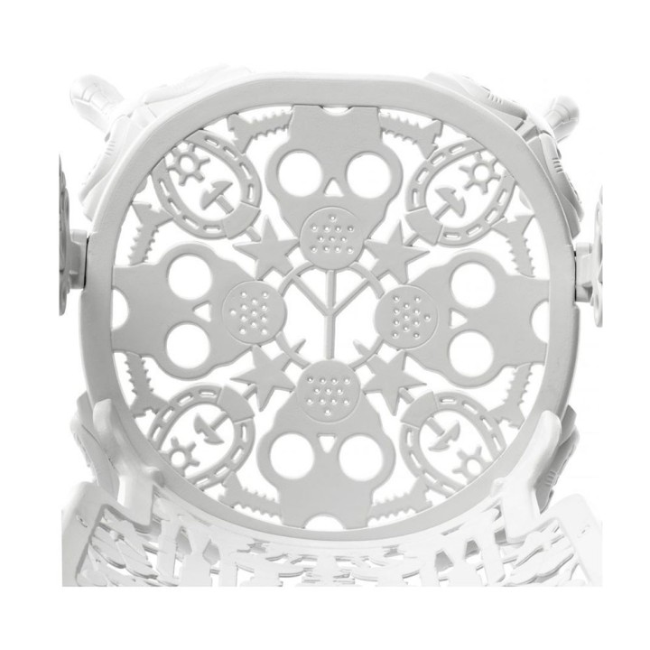 Seletti Poltroncina Industry Collection alluminio bianco