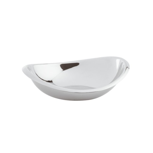 Ciotola Ovale Cm 14x12 Linea Twist Inox