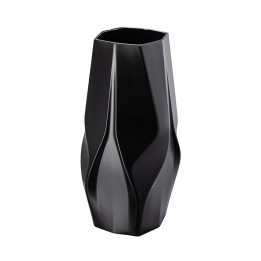 Rosenthal Vaso Weave nero in porcellana 35 cm