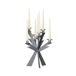 Arti e Mestieri Candelabro Zeus ardesia 7 candele