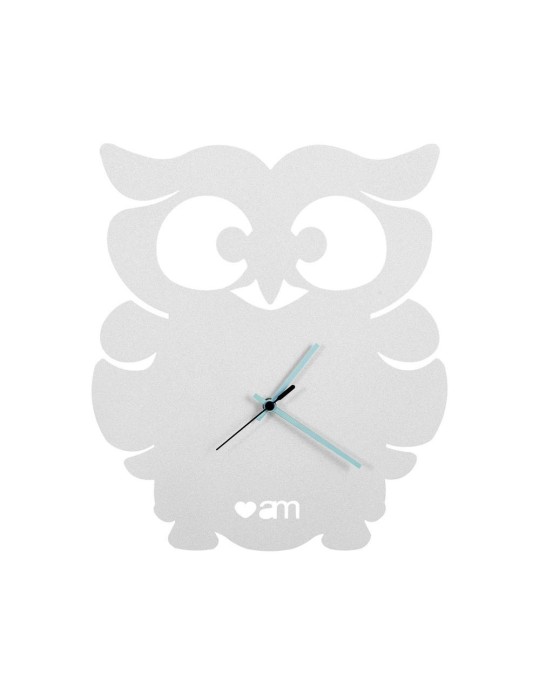 Orologio Gufino Bianco Arti e Mestieri