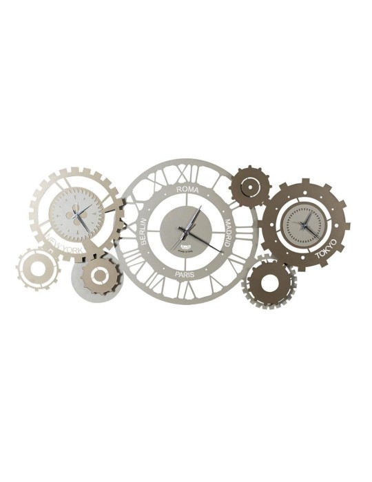 Orologio Fuso Meccano Sabbia-Bronzo 97x44h cm – Arti e Mestieri