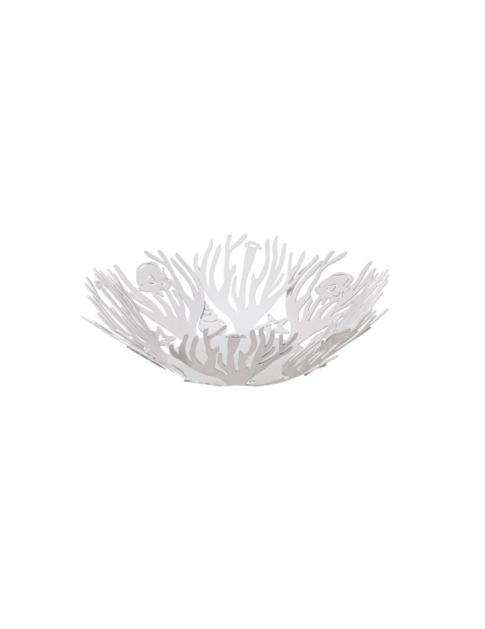 Centrotavola Nettuno Piccolo Bianco – Arti e Mestieri