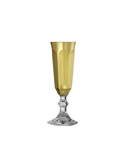 SET 6 FLUTE DOLCE VITA CHAMPAGNE ORO