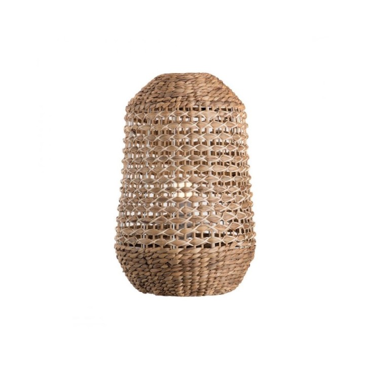L'Oca Nera Lampada da terra in rattan alta 58 cm