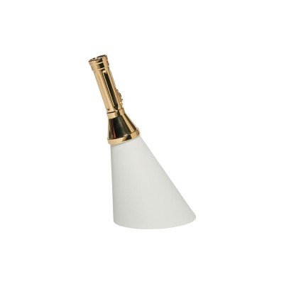 Flash Lamp Metal Finish with Rechargeable Led