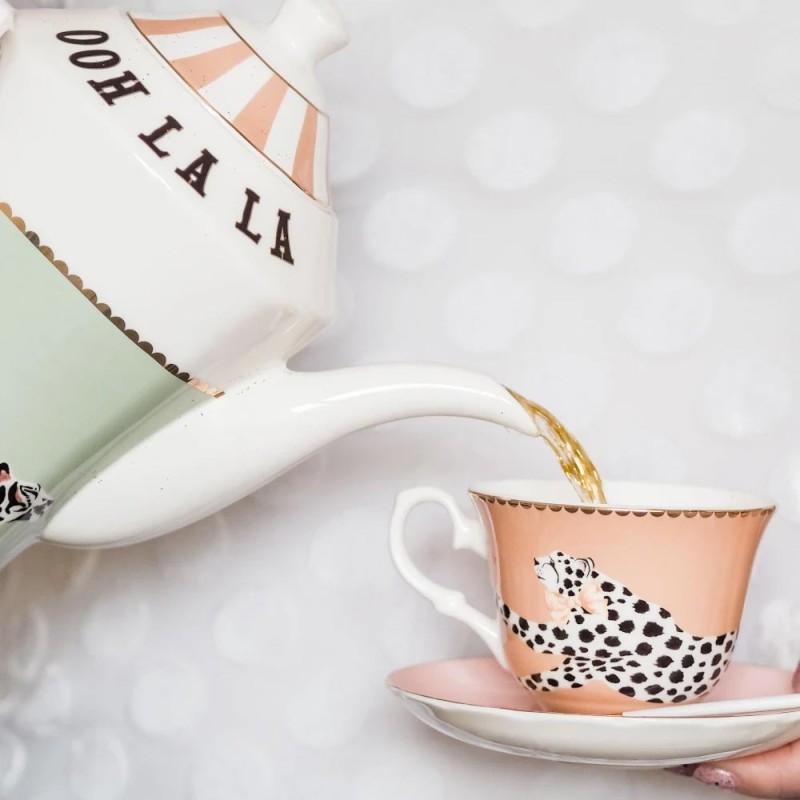 TAZZA TE' C/P SAFARI CHEETAH