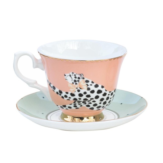 TAZZA TE' C/P SAFARI CHEETAH