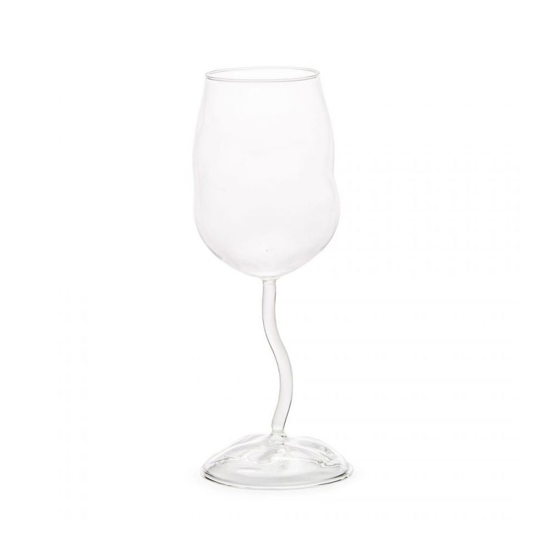 Glass from Sonny Wine Glass Set of 4 di Seletti – Calici Eleganti e Moderni