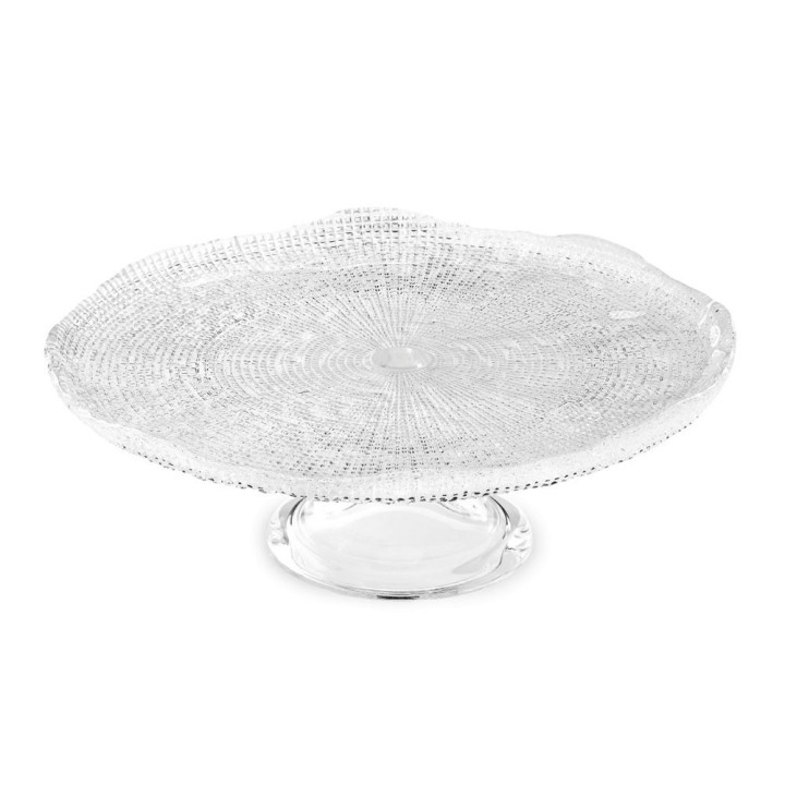Ivv Alzata portadolci Diamantè in vetro Ø 25 cm