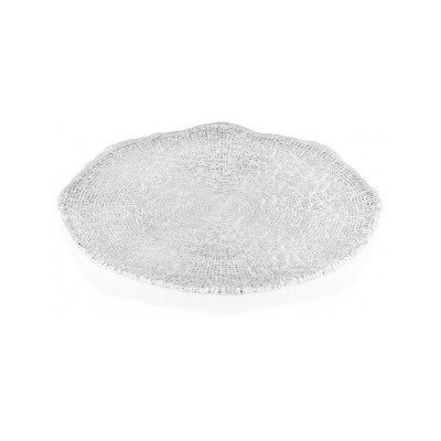 DIAMANTE' SOTTOPIATTO CM.34 TRASPARENTE