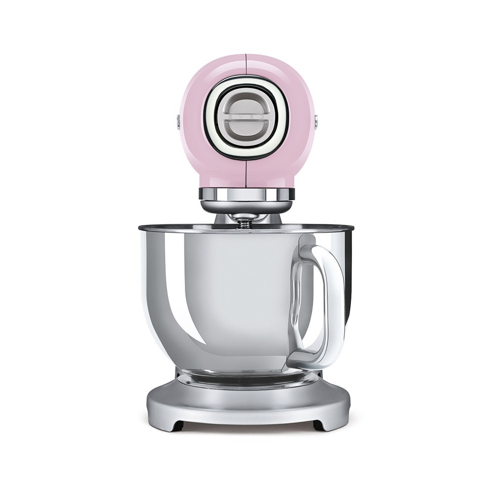 Smeg MFF01PKEU Montalatte A Induzione 500W Colore Rosa  Cromato/Plastica/Acciaio 251 X 184 X 142 Mm - Casalinghi Malavolti