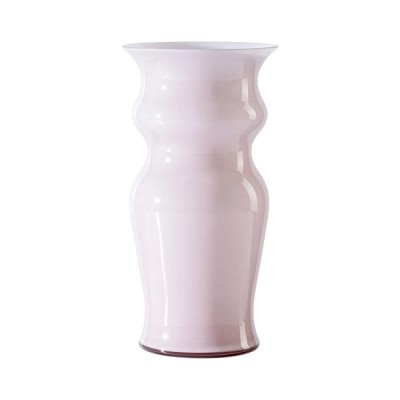 Vaso Odalische Venini Rosa Cipria in Vetro di Murano –...