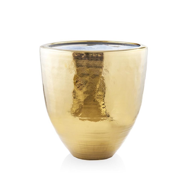 Vaso Fenice Svasato Gold H60 D57 - Enzo De Gasperi (EDG)