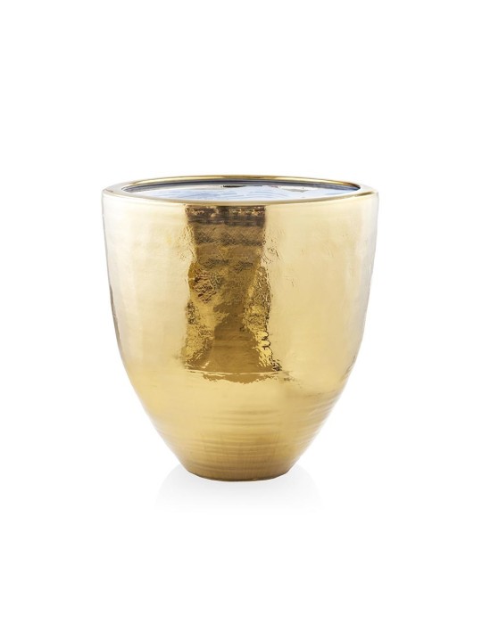 Vaso Fenice Svasato Gold H60 D57 - Enzo De Gasperi (EDG)