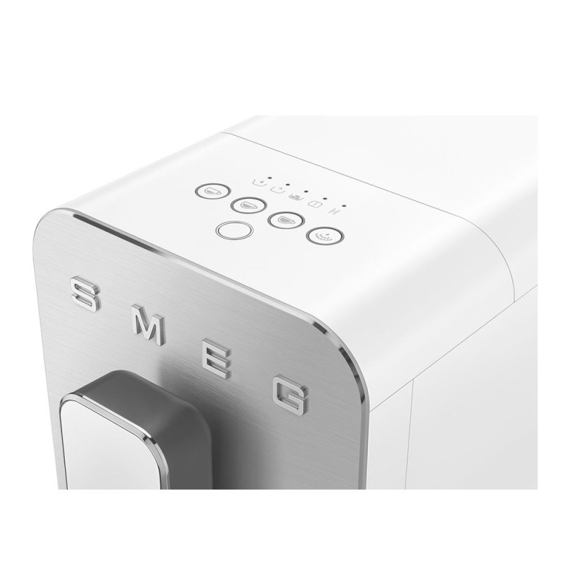 SMEG MACCHINA CAFFE' BIANCA AUTO