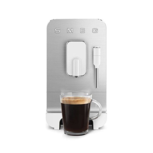 SMEG MACCHINA CAFFE' BIANCA AUTO