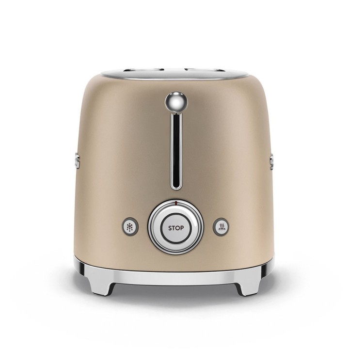 Smeg Tostapane 50's Style 2 fette champagne opaco