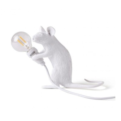 LAMPADA IN RESINA "MOUSE LAMP-MAC" Cm.5x15 h.12,5