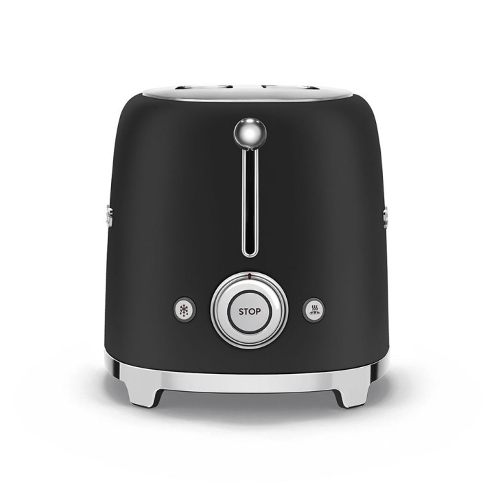 Smeg Tostapane 50's Style 2 fette nero opaco