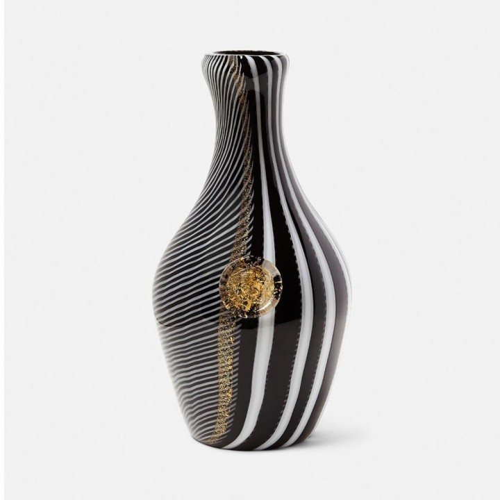 Venini Vaso Versace Smoking alto 27,5 cm