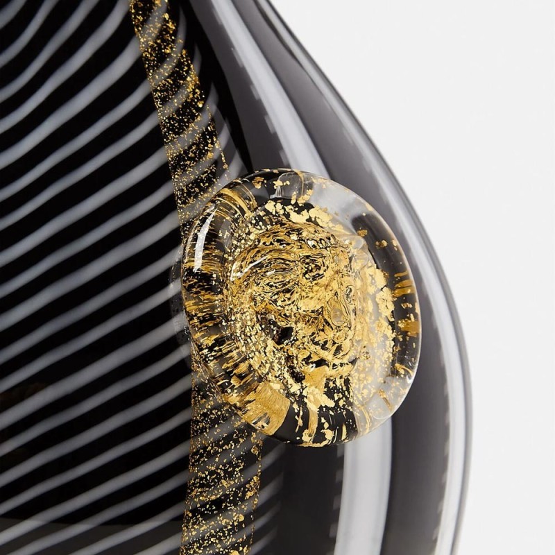 Vaso Versace Smoking Venini in Vetro di Murano...