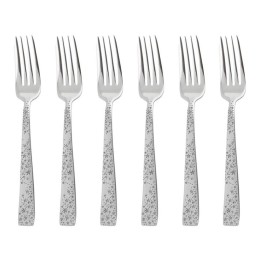 Sambonet Set di 6 forchette da dolce Cometa in acciaio inox