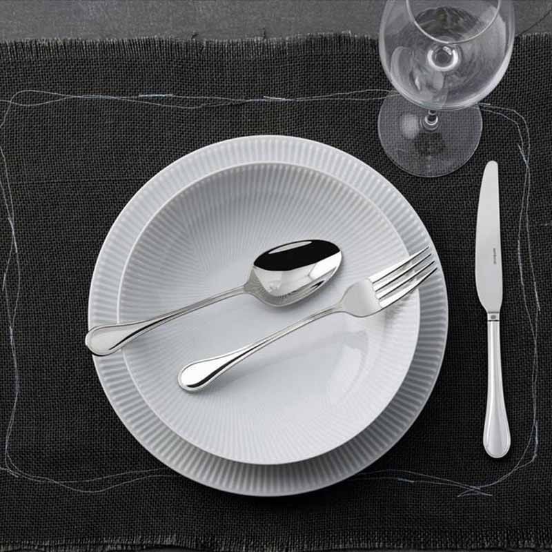 Servizio Posate 24 Pezzi Royal in Acciaio Inox...
