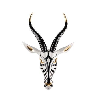 MASCHERA ANTILOPE (NERO OR)