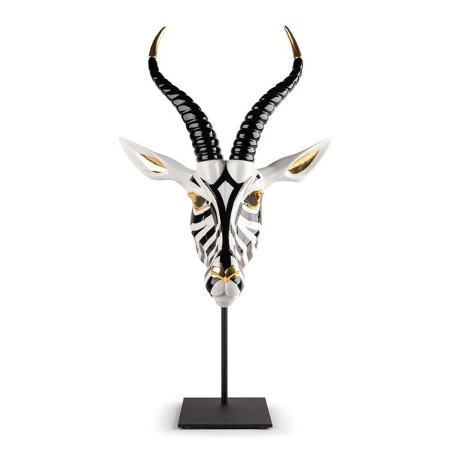 MASCHERA ANTILOPE (NERO OR)