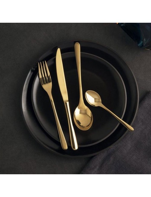SET 24 POSATE TASTE PVD GOLD