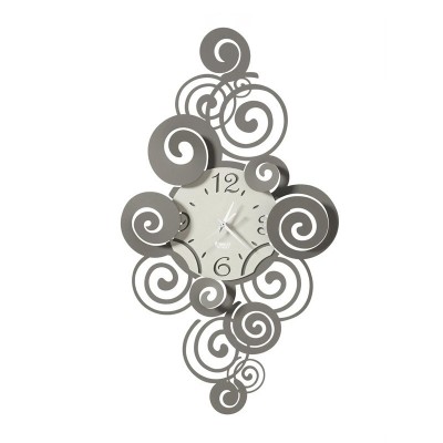 Orologio da Parete Arabesque Arte e Mestieri Fango Avorio 2