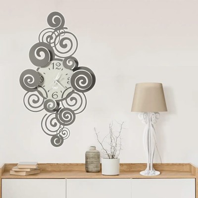 Orologio da Parete Arabesque Arte e Mestieri Fango Avorio