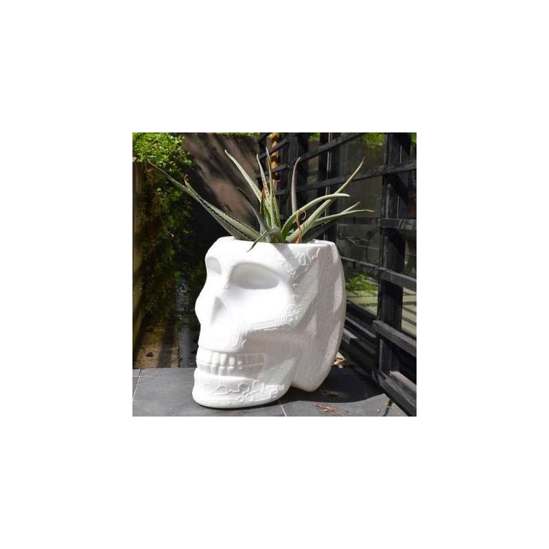 Mexico Planter and Champagne Cooler Lamp with Rech