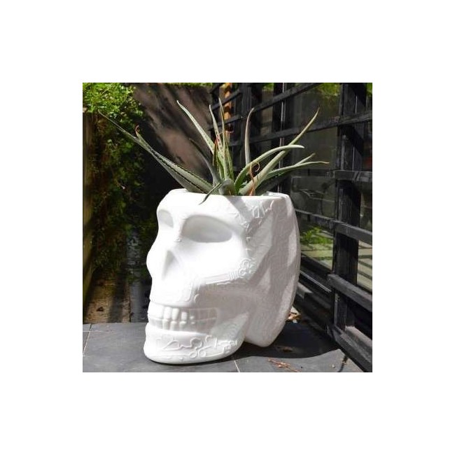 Mexico Planter and Champagne Cooler Lamp with Rech