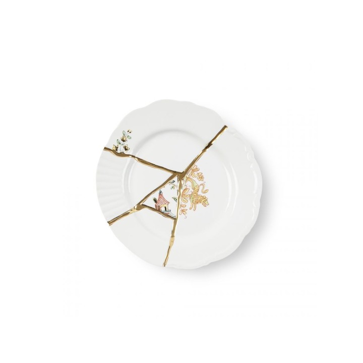 Seletti Piatto da frutta Kintsugi