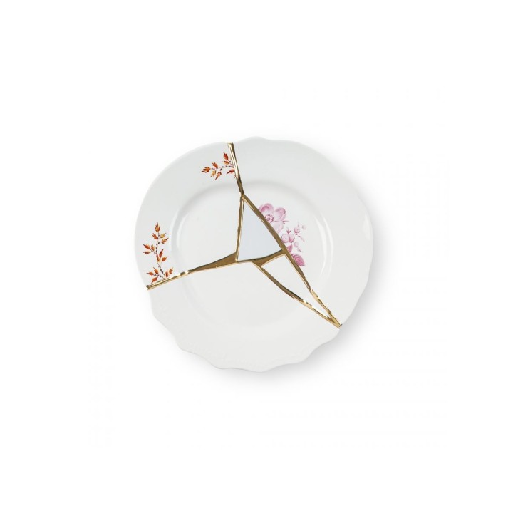 Seletti Piatto da dessert Kintsugi 02 Ø 21 cm