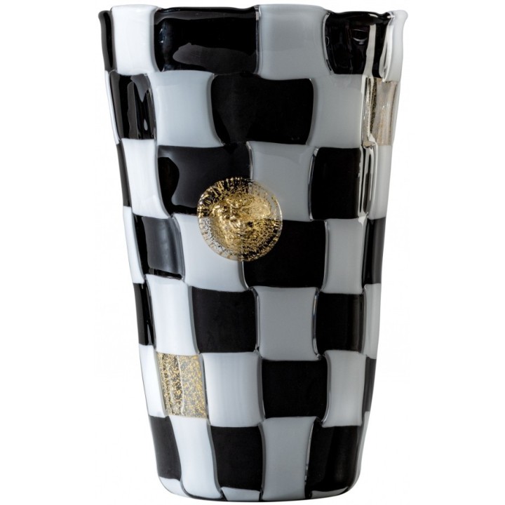 Venini Vaso Versace V.V.V. a tessere alto 26,5 cm