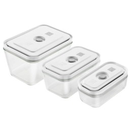 Zwilling Set di 3 contenitori sottovuoto Fresh & Save in