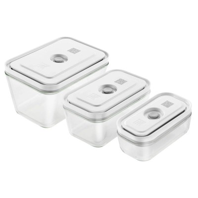 Set 3 Contenitori Sottovuoto Zwilling S/M/L in Vetro...