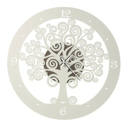Arti e Mestieri Orologio Albero della Vita bronzo e avorio