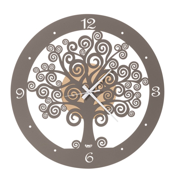 Arti e Mestieri Orologio Albero della Vita oro e fango