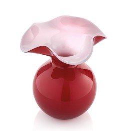 Ivv Vaso Primula incamiciato rosso alto 29 cm