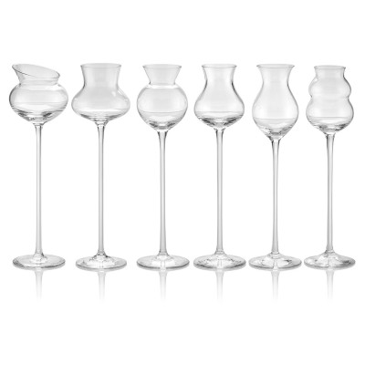 I DISTILLATI SET 6 CALICI ASSORTITI TRASPARENTE