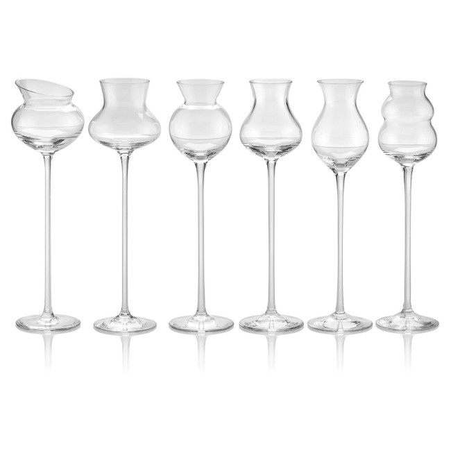 I DISTILLATI SET 6 CALICI ASSORTITI TRASPARENTE