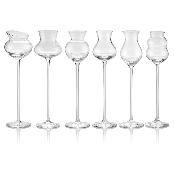 Ivv Set di 6 calici da degustazione I Distillati assortiti