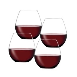 Nude Set di 4 bicchieri Bourgogne Pure da 710 cc
